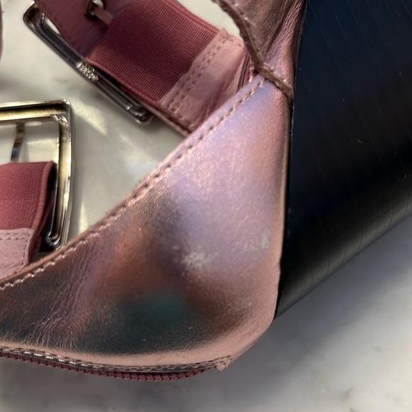 Free People Jeffrey Campbell Leather Hendrix Heels in Pink Size 6 NEW R… - Picture 14 of 16